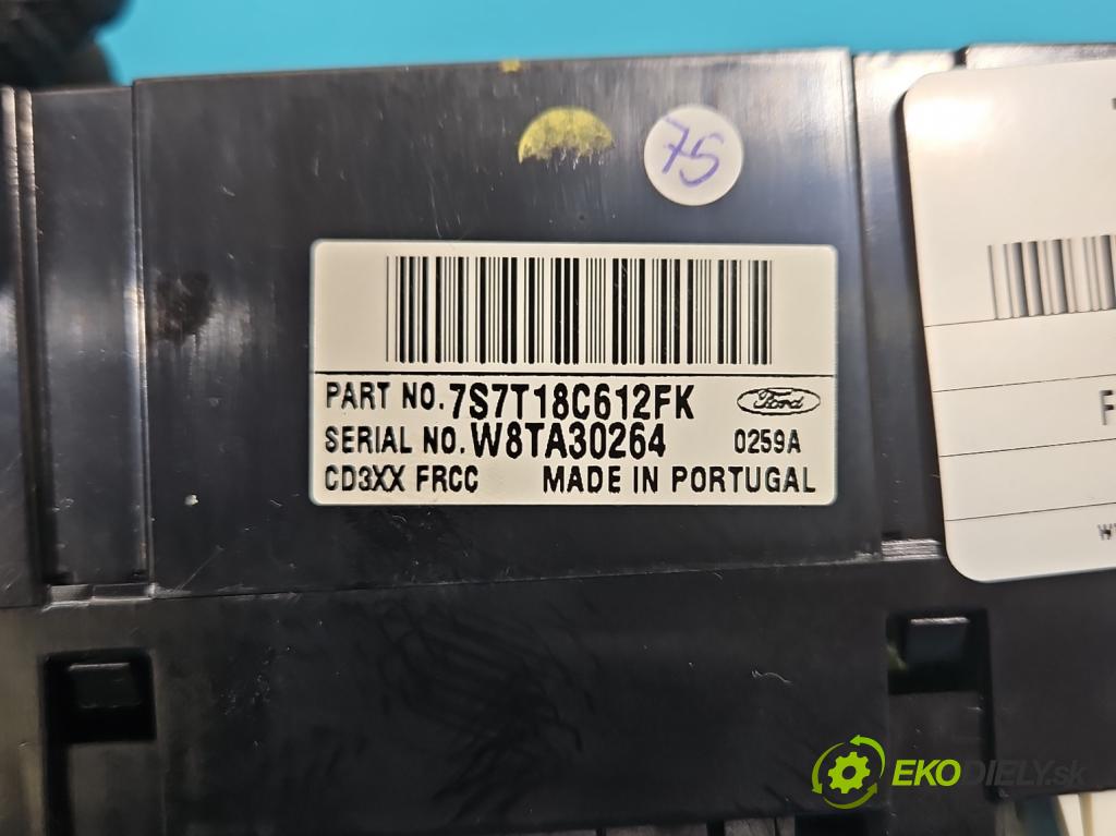 Ford S-max I 2006-2015 2.2 tdci 175 hp manual 129 kW 2179 cm3 5- řídící jednotka 7S7T18C612FK