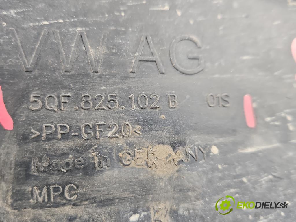 Vw Tiguan II 2016-2024 1.5 TSI 150 HP automatic 110 kW 1498 cm3 5- kryt plast 5QF825102B