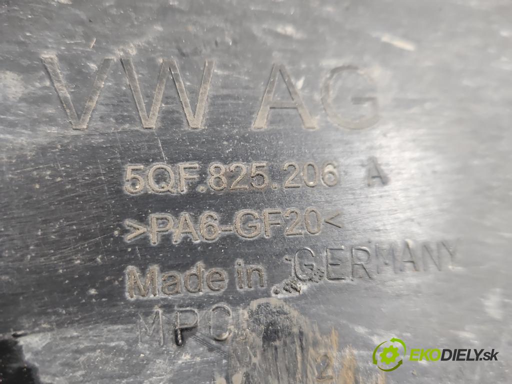 Vw Tiguan II 2016-2024 1.5 TSI 150 HP automatic 110 kW 1498 cm3 5- kryt plast 5QF825206A