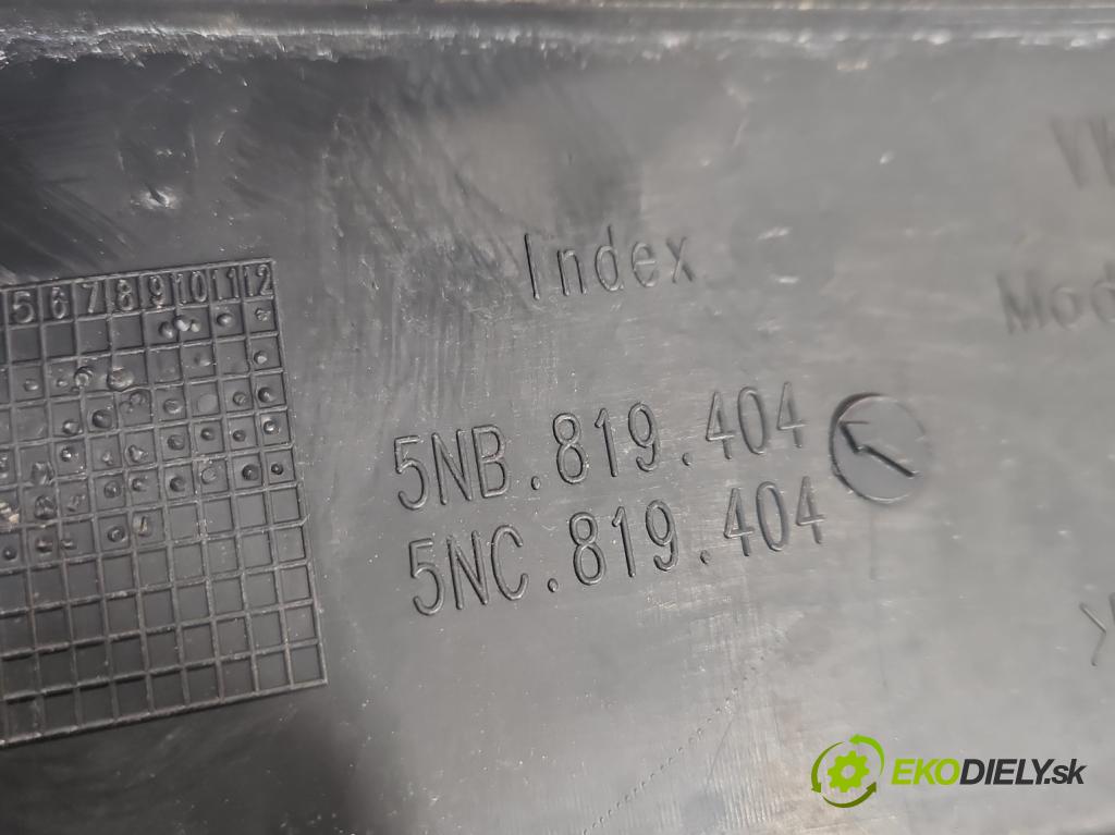 Vw Tiguan II 2016-2024 1.5 TSI 150 HP automatic 110 kW 1498 cm3 5- torpédo 5NB819404 (Torpédo (plast pod čelným sklom))