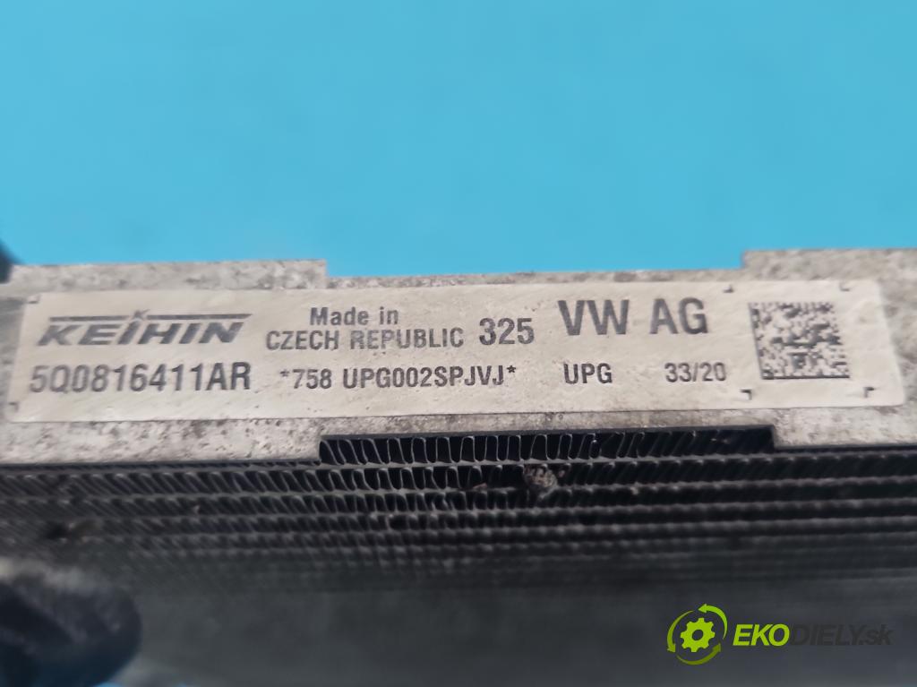 Vw Tiguan II 2016-2024 1.5 TSI 150 HP automatic 110 kW 1498 cm3 5- chladič klimatizácie 5Q0816411AR (Chladič klimatizácie)