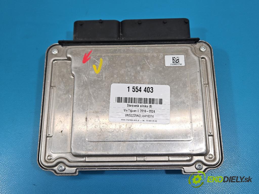 Vw Tiguan II 2016-2024 1.5 TSI 150 HP automatic 110 kW 1498 cm3 5- riadiaca jednotka motora 05E907309H