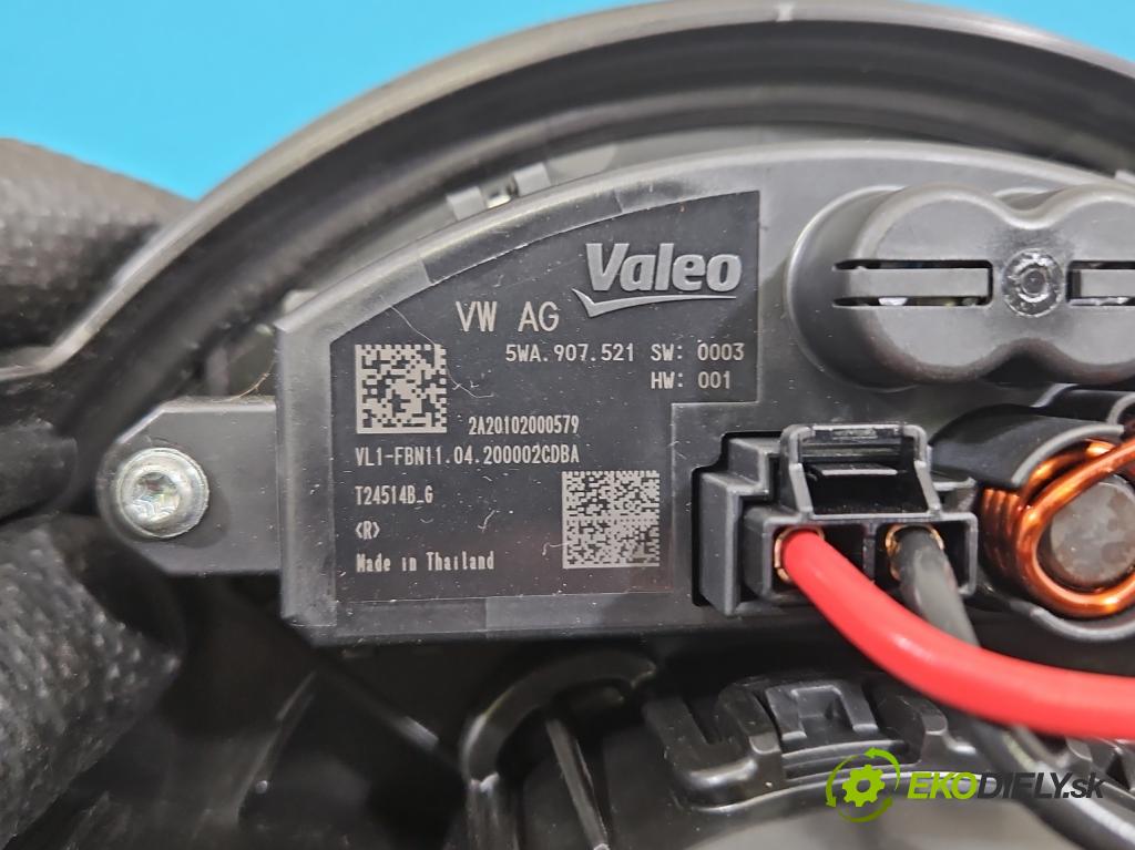 Vw Tiguan II 2016-2024 1.5 TSI 150 hp automatic 110 kW 1498 cm3 5- ventilátor vzduchu 5WB819021A