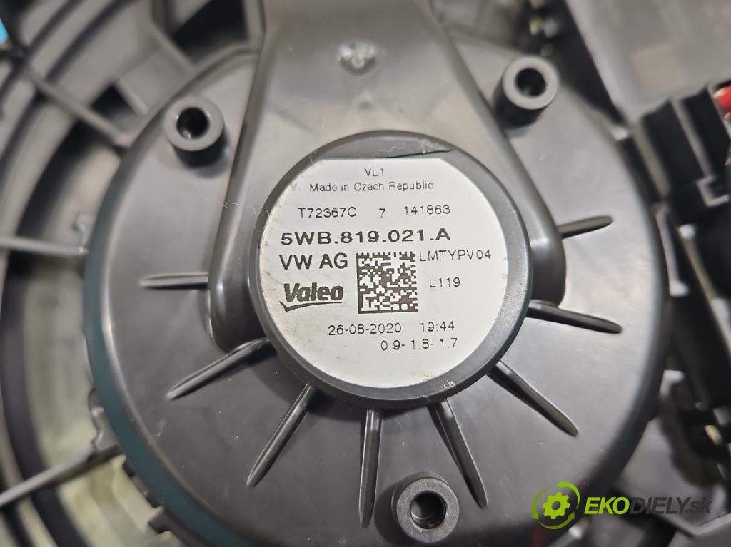 Vw Tiguan II 2016-2024 1.5 TSI 150 hp automatic 110 kW 1498 cm3 5- ventilátor vzduchu 5WB819021A
