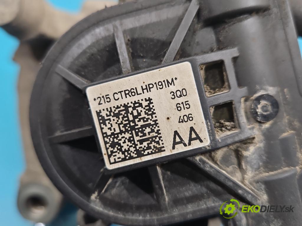 Vw Tiguan II 2016-2024 1.5 TSI 150 HP automatic 110 kW 1498 cm3 5- brzdič zadné pravý 3Q0615406 (Kľučka dverí ostatné)