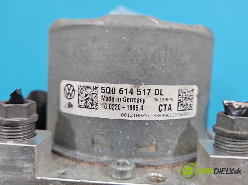Vw Tiguan II 2016-2024 1.5 TSI 150 HP automatic 110 kW 1498 cm3 5- čerpadlo abs 5Q0614517DL (Pumpa ABS)