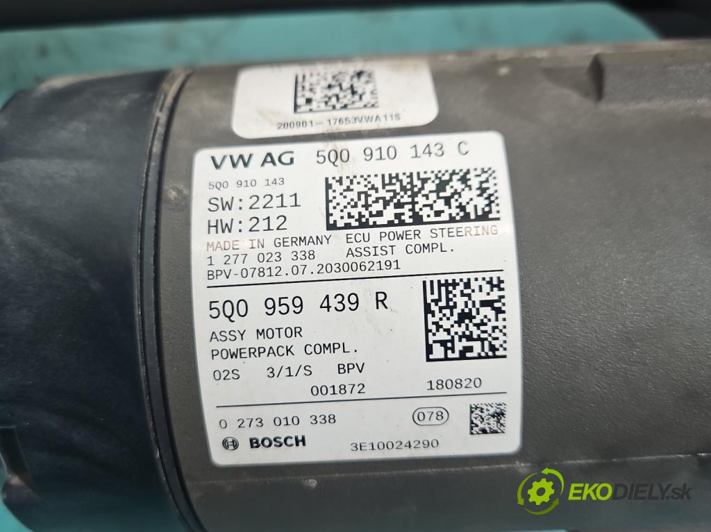 Vw Tiguan II 2016-2024 1.5 TSI 150 HP automatic 110 kW 1498 cm3 5- Ozubené kolo: volant 5Q1423345