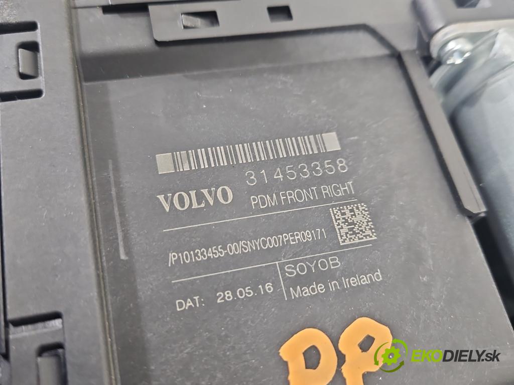 Volvo S90 II 2016- 2.0 T 320KM automatic 235 kW 1969 cm3 4- mechanizmus okna predné pravý 31453358