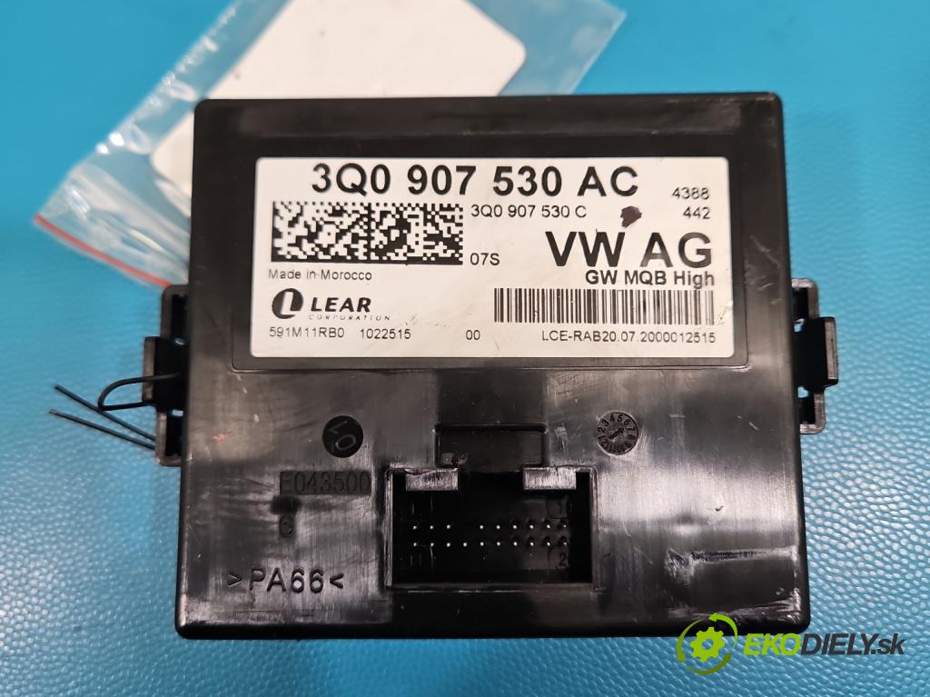 Vw Tiguan II 2016-2024 1.5 TSI 150 HP automatic 110 kW 1498 cm3 5- riadiaca jednotka ostatné 3Q0907530AC