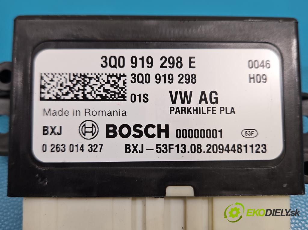 Vw Tiguan II 2016-2024 1.5 TSI 150 HP automatic 110 kW 1498 cm3 5- riadiaca jednotka parkovaní: 3Q0919298E