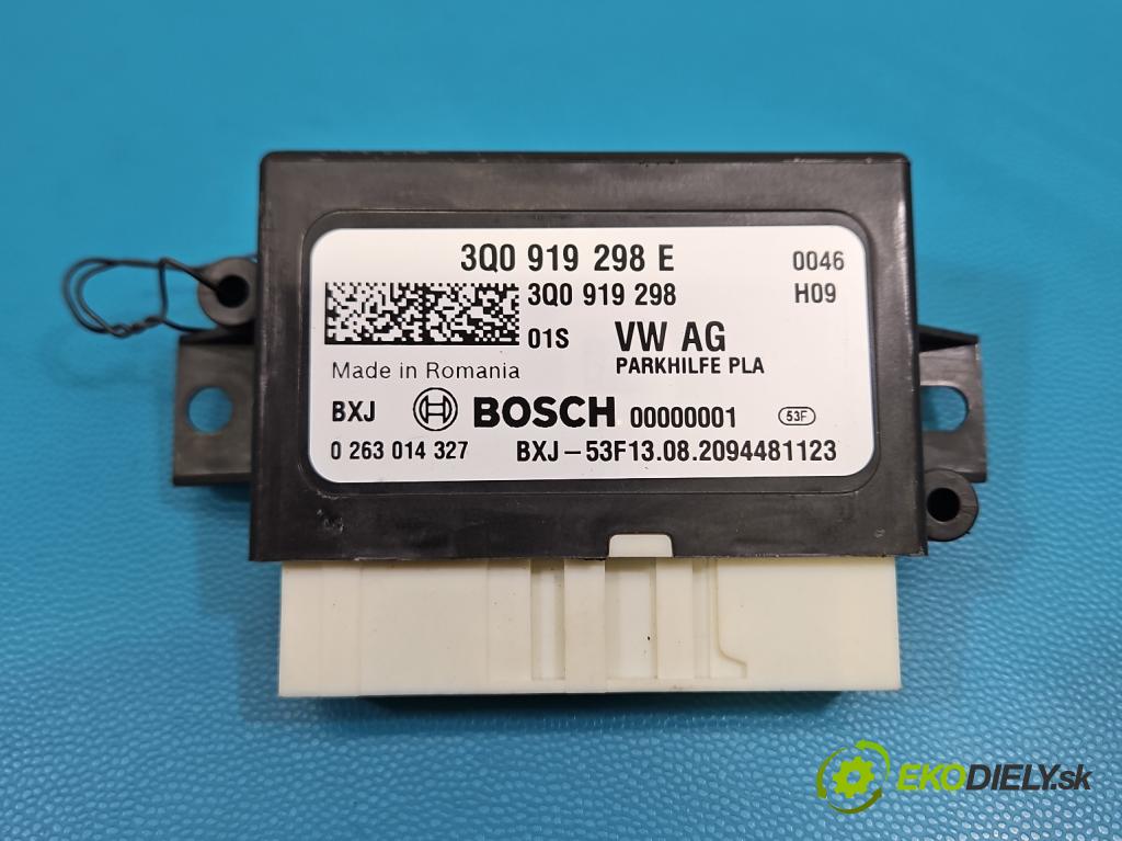 Vw Tiguan II 2016-2024 1.5 TSI 150 HP automatic 110 kW 1498 cm3 5- riadiaca jednotka parkovaní: 3Q0919298E