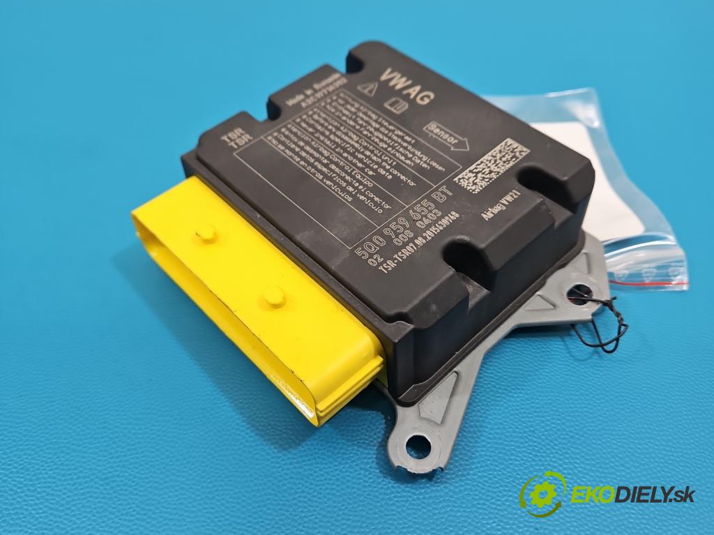 Vw Tiguan II 2016-2024 1.5 TSI 150 hp automatic 110 kW 1498 cm3 5- řídící jednotka polštáře: 5Q0959655BT