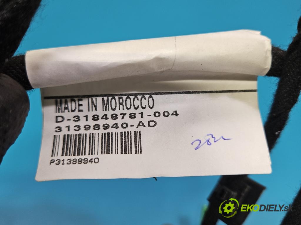 Volvo S90 II 2016- 2.0 T 320KM automatic 235 kW 1969 cm3 4- Zväzok: dvere zadné pravých 31398940-AD