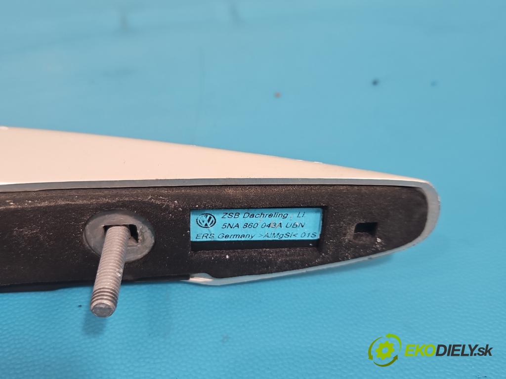 Vw Tiguan II 2016-2024 1.5 TSI 150 HP automatic 110 kW 1498 cm3 5- zábradlí: 5NA860044A