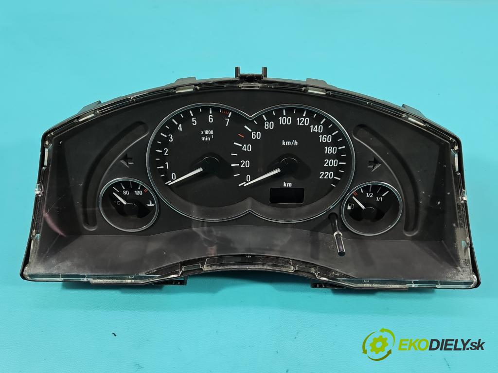 Opel Meriva A 2002-2010 1.6 16V 101 HP manual 74 kW 1598 cm3 5- riadiaca jednotka motora 12230554