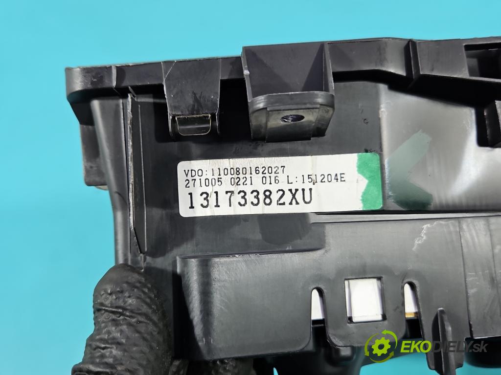 Opel Meriva A 2002-2010 1.6 16V 101 HP manual 74 kW 1598 cm3 5- riadiaca jednotka motora 12230554