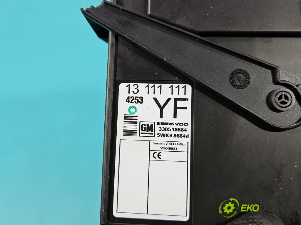 Opel Meriva A 2002-2010 1.6 16V 101 HP manual 74 kW 1598 cm3 5- riadiaca jednotka motora 12230554