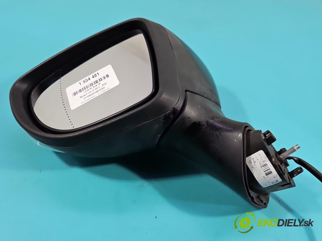 Renault Clio IV 2012-2020 1.2 16V 73 HP manual 54 kW 1149 cm3 5- zrkadlo ľavé  (Kľučka dverí ostatné)