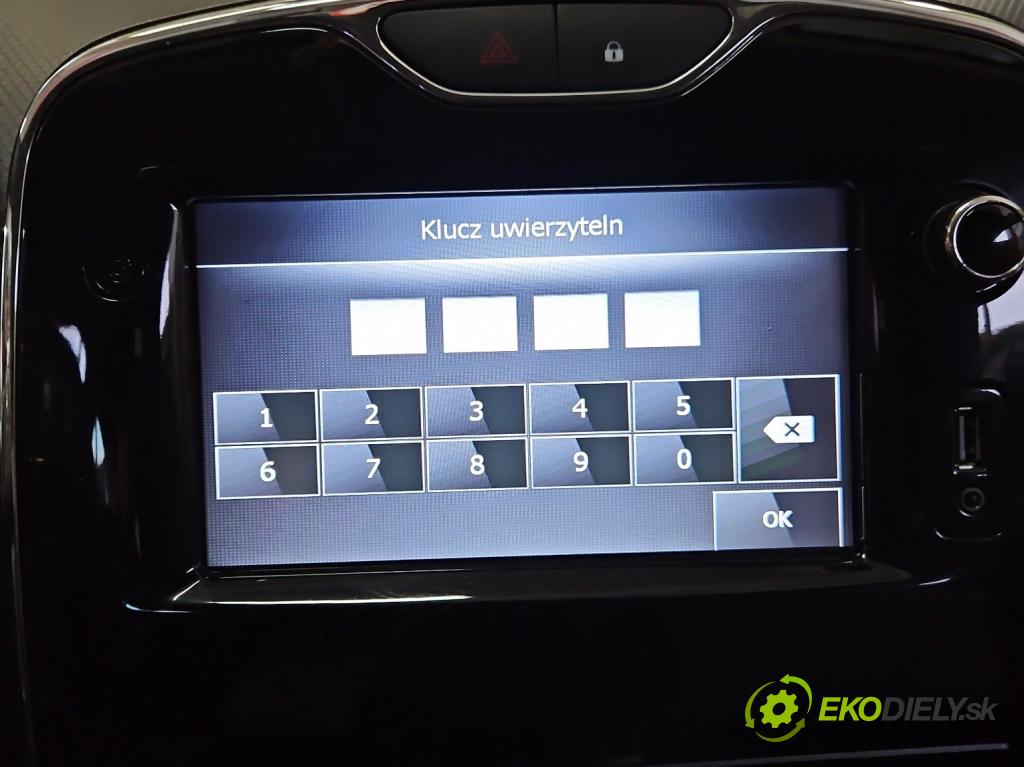 Renault Clio IV 2012-2020 1.2 16V 73 HP manual 54 kW 1149 cm3 5- Radio originál 281155249R