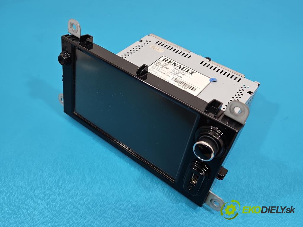 Renault Clio IV 2012-2020 1.2 16V 73 HP manual 54 kW 1149 cm3 5- Radio originál 281155249R