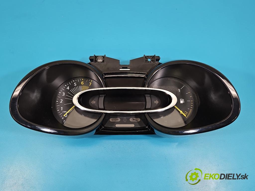 Renault Clio IV 2012-2020 1.2 16V 73 hp manual 54 kW 1149 cm3 5- Přístrojová deska  (Přístrojová deska)