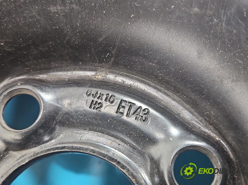 Opel Meriva A 2002-2010 1.6 16V 101 HP manual 74 kW 1598 cm3 5- koleso rezervne 15"