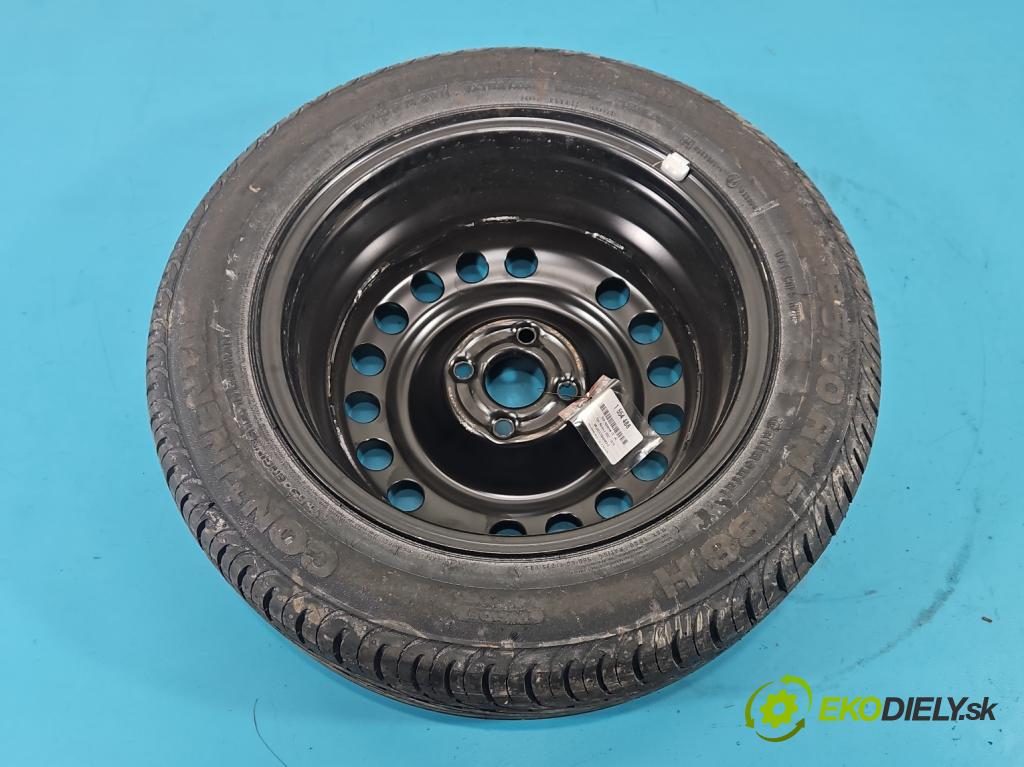 Opel Meriva A 2002-2010 1.6 16V 101 HP manual 74 kW 1598 cm3 5- koleso rezervne 15"