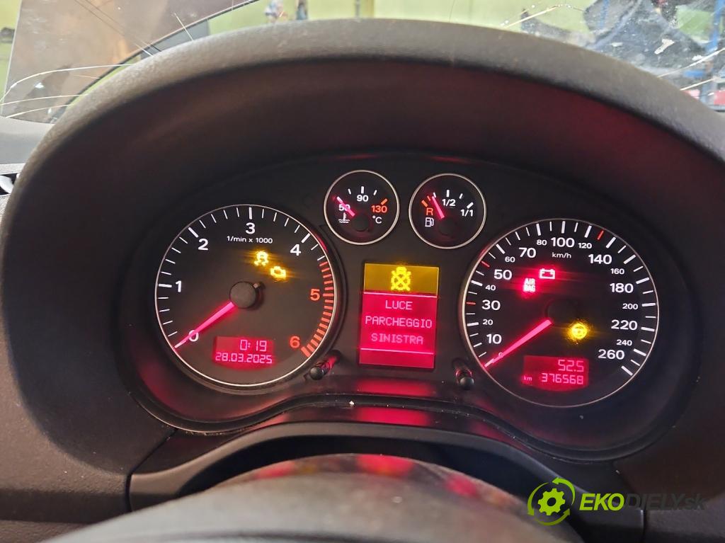 Audi A3 8P 2003-2012 2.0 tdi 140 HP manual 103 kW 1968 cm3 5- prístrojovka/ budíky 8P0920930Q (Prístrojová doska)