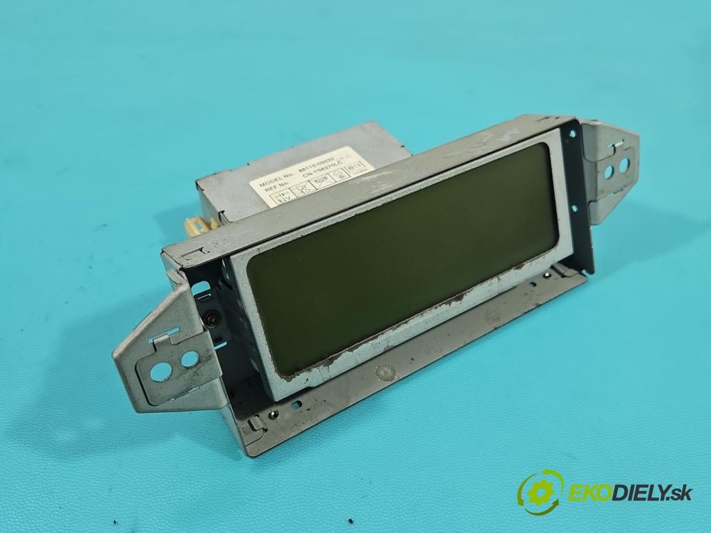 Toyota Avensis II T25 2003-2008 1.8 vvti 129 HP manual 95 kW 1794 cm3 4- Zobrazit:  (Prístrojová doska)