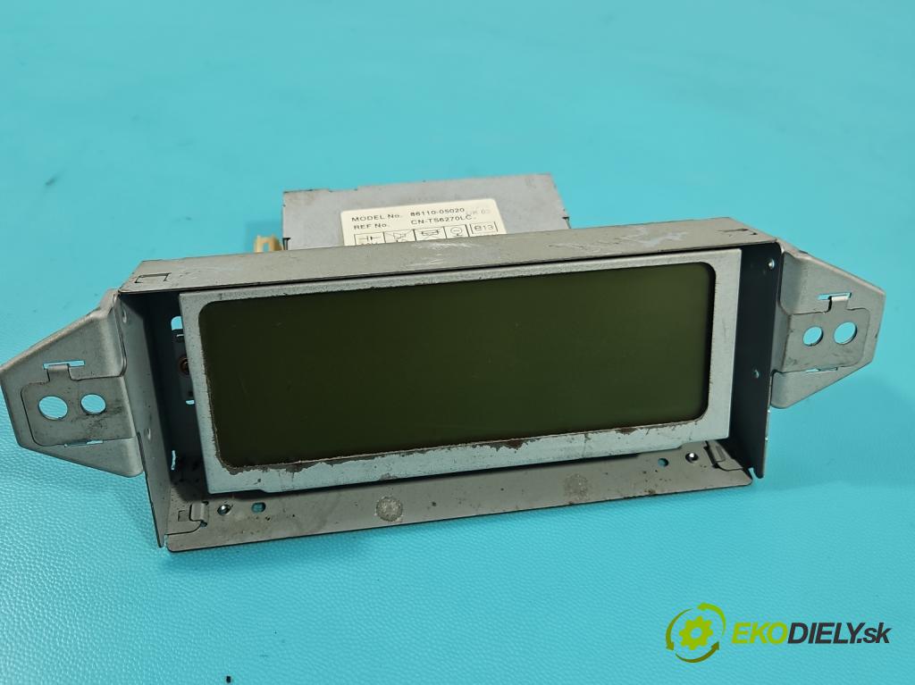 Toyota Avensis II T25 2003-2008 1.8 vvti 129 HP manual 95 kW 1794 cm3 4- Zobrazit:  (Prístrojová doska)