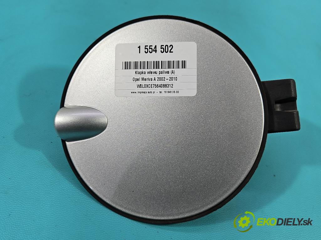 Opel Meriva A 2002-2010 1.6 16V 101 hp manual 74 kW 1598 cm3 5- Klapka nalévání paliva  (Klika dveří ostatní)
