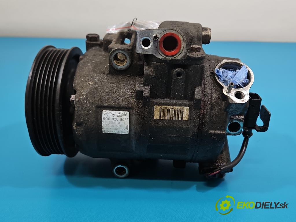Seat Ibiza IV 6J 2008-2017 1.4 16V 86 HP manual 63 kW 1390 cm3 3- Kompresor: klimatizácie 6Q0820808F (Kompresor klimatizácie)