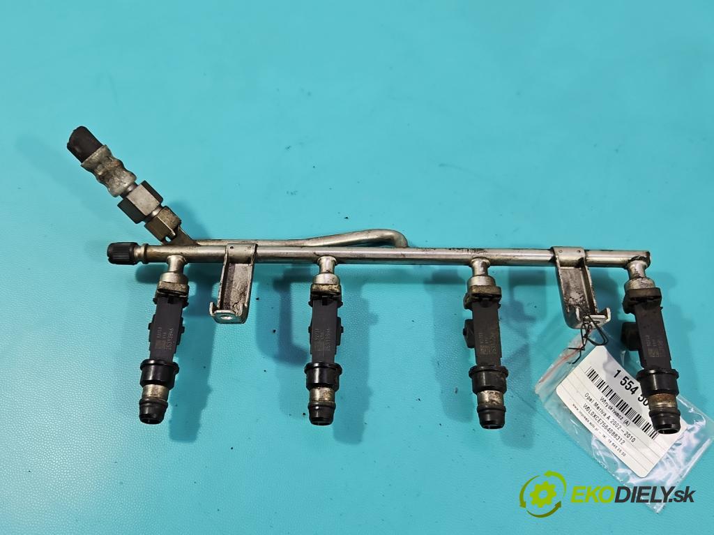 Opel Meriva A 2002-2010 1.6 16V 101 HP manual 74 kW 1598 cm3 5- vstrek 25313846 (Vstrekovač paliva)