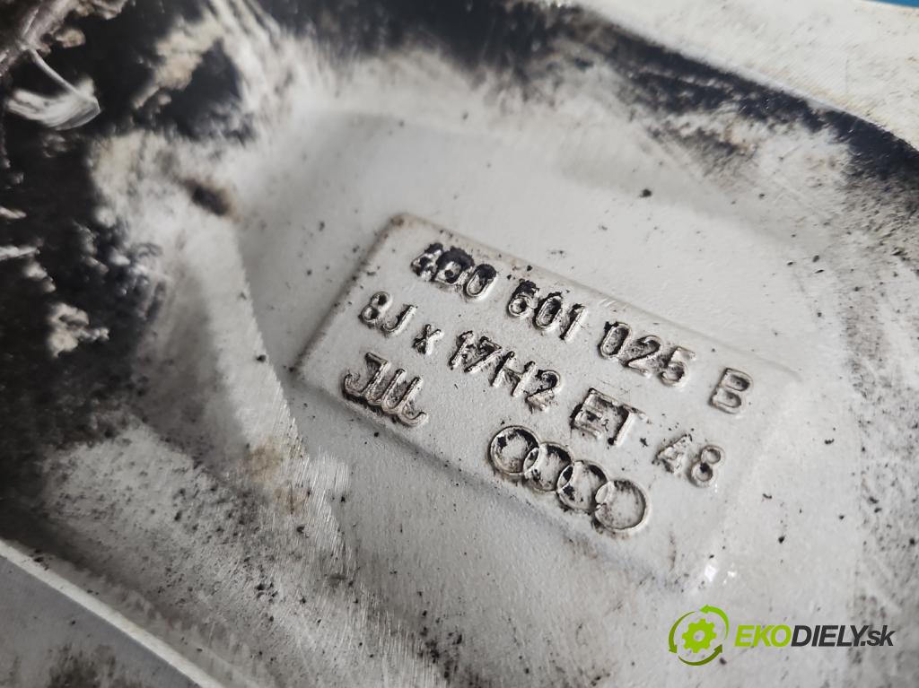 Audi A8 D2 1994-2002 3.7 V8 230 hp automatic 169 kW 3697 cm3 4- kolo náhradní 17" 4D0601025B