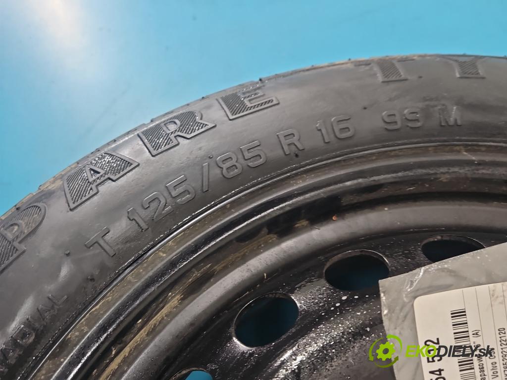 Volvo C30 1.6 hdi 109 hp manual 80 kW 1560 cm3 3- kolo náhradní 16"