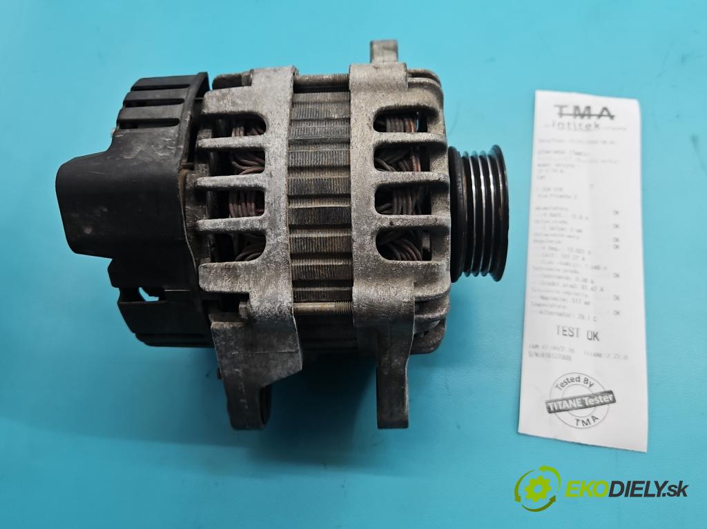 Kia Picanto I 2003-2011 1.1 65 HP manual 47.8 kW 1086 cm3 5- Alternator 2655517 (Alternátor)