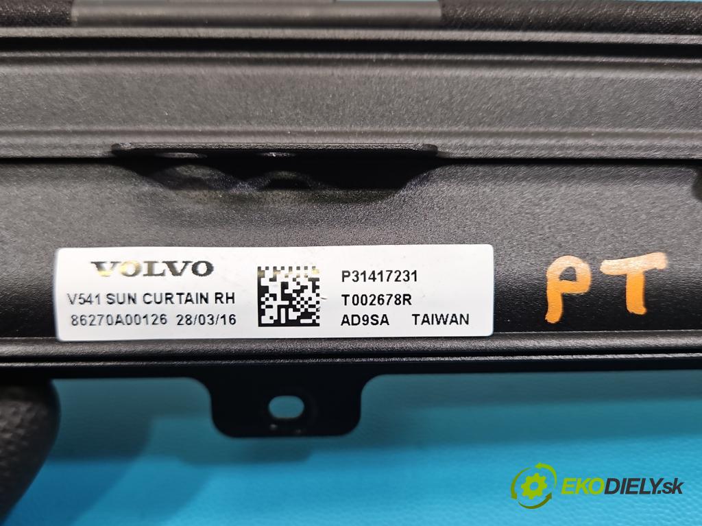 Volvo S90 II 2016- 2.0 T 320KM automatic 235 kW 1969 cm3 4- roleta P31417231 (Roleta kufra)