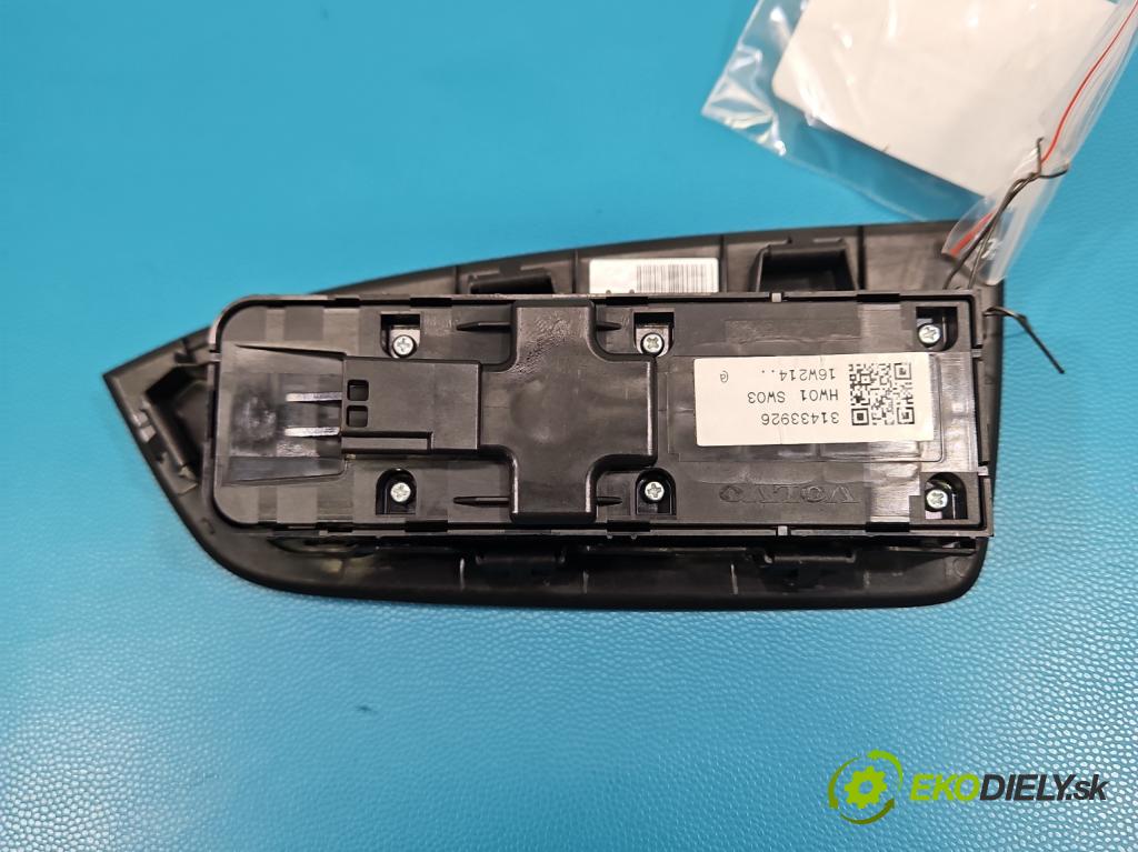 Volvo S90 II 2016- 2.0 T 320KM automatic 235 kW 1969 cm3 4- prepínač okien spätných zrkadiel 31433926
