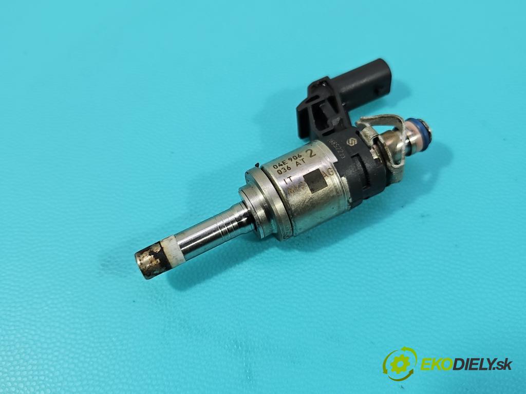 Skoda Fabia III 2014- 2021 1.0 TSI 95 hp manual 70 kW 999 cm3 5- vstřikovač 04E906036AT (Vstřikovač paliva)