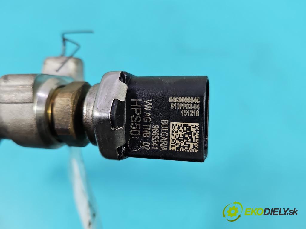 Skoda Fabia III 2014- 2021 1.0 TSI 95 HP manual 70 kW 999 cm3 5- lišta vstrekovacia 04G133320G (Vstrekovacia lišta)