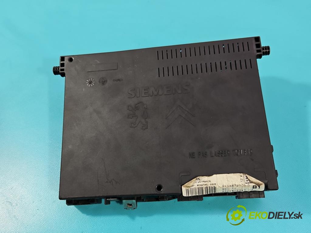 Peugeot 206 1.1 8V 60 hp manual 44 kW 1124 cm3 5- řídící jednotka motoru IAW 1AP.80