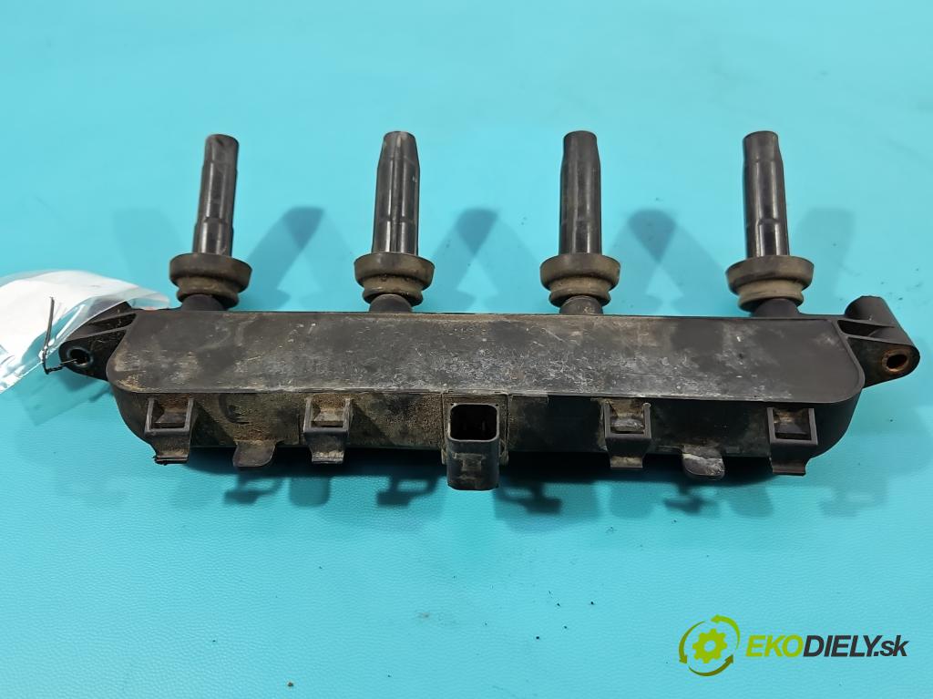 Peugeot 206 1.1 8V 60 hp manual 44 kW 1124 cm3 5- cívka zapalovací 9628158580 (Zážehová cívka)