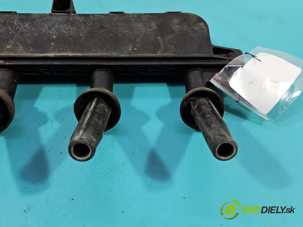 Peugeot 206 1.1 8V 60 hp manual 44 kW 1124 cm3 5- cívka zapalovací 9628158580 (Zážehová cívka)