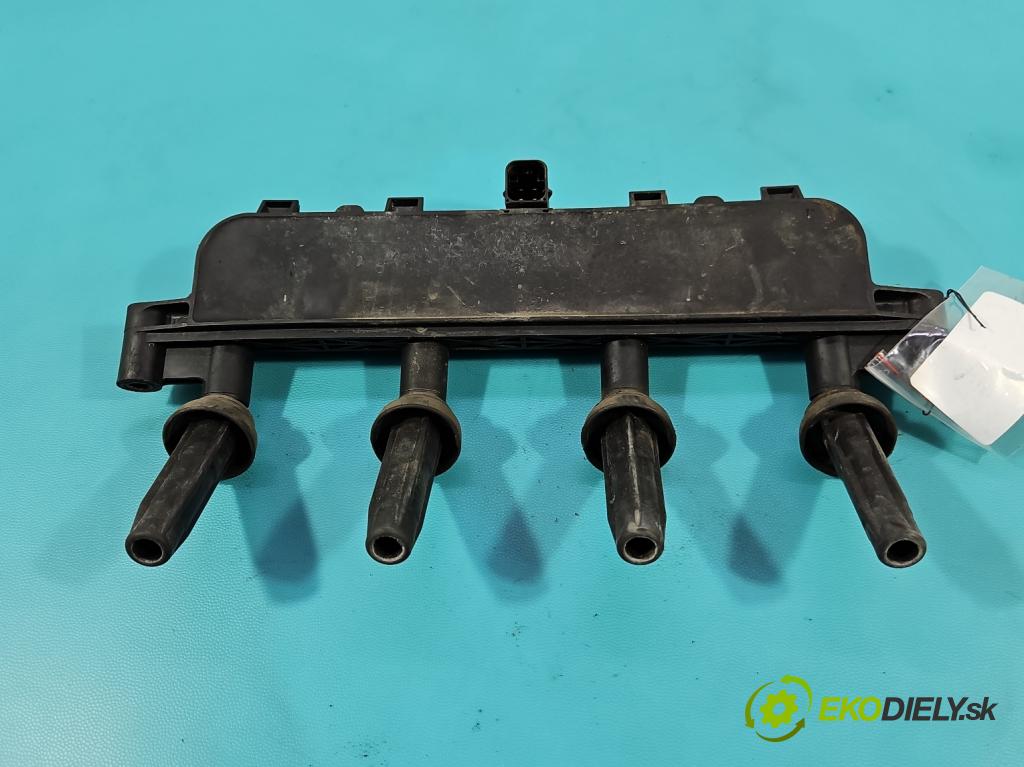 Peugeot 206 1.1 8V 60 hp manual 44 kW 1124 cm3 5- cívka zapalovací 9628158580 (Zážehová cívka)