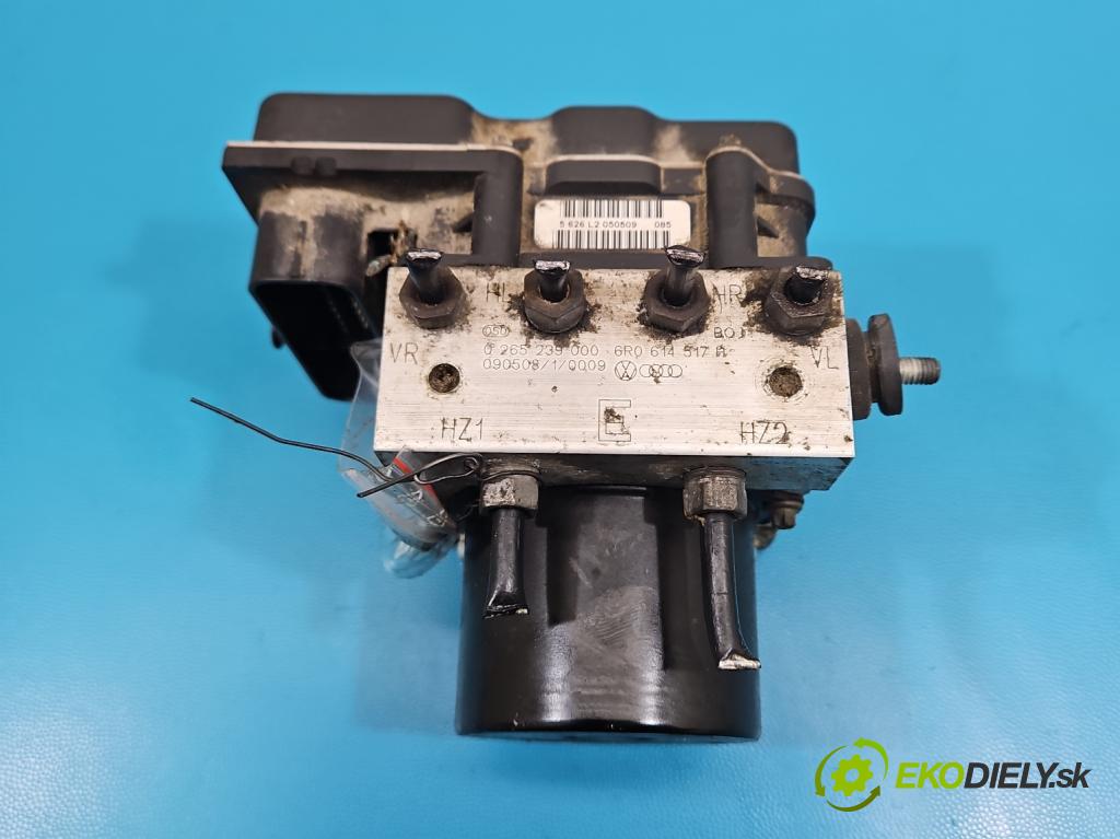 Seat Ibiza IV 6J 2008-2017 1.4 16V 86 HP manual 63 kW 1390 cm3 3- čerpadlo abs 0265239000 (Pumpa ABS)