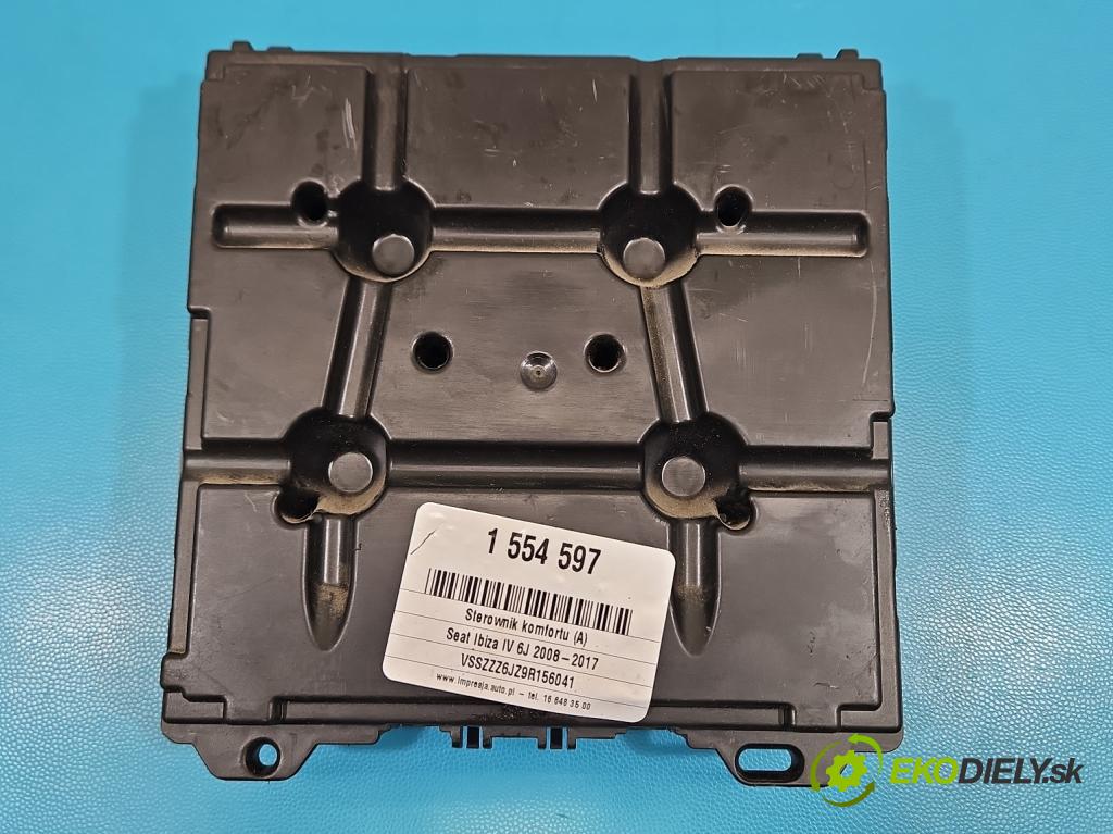 Seat Ibiza IV 6J 2008-2017 1.4 16V 86 HP manual 63 kW 1390 cm3 3- riadiaca jednotka komfortu 5WK49425B