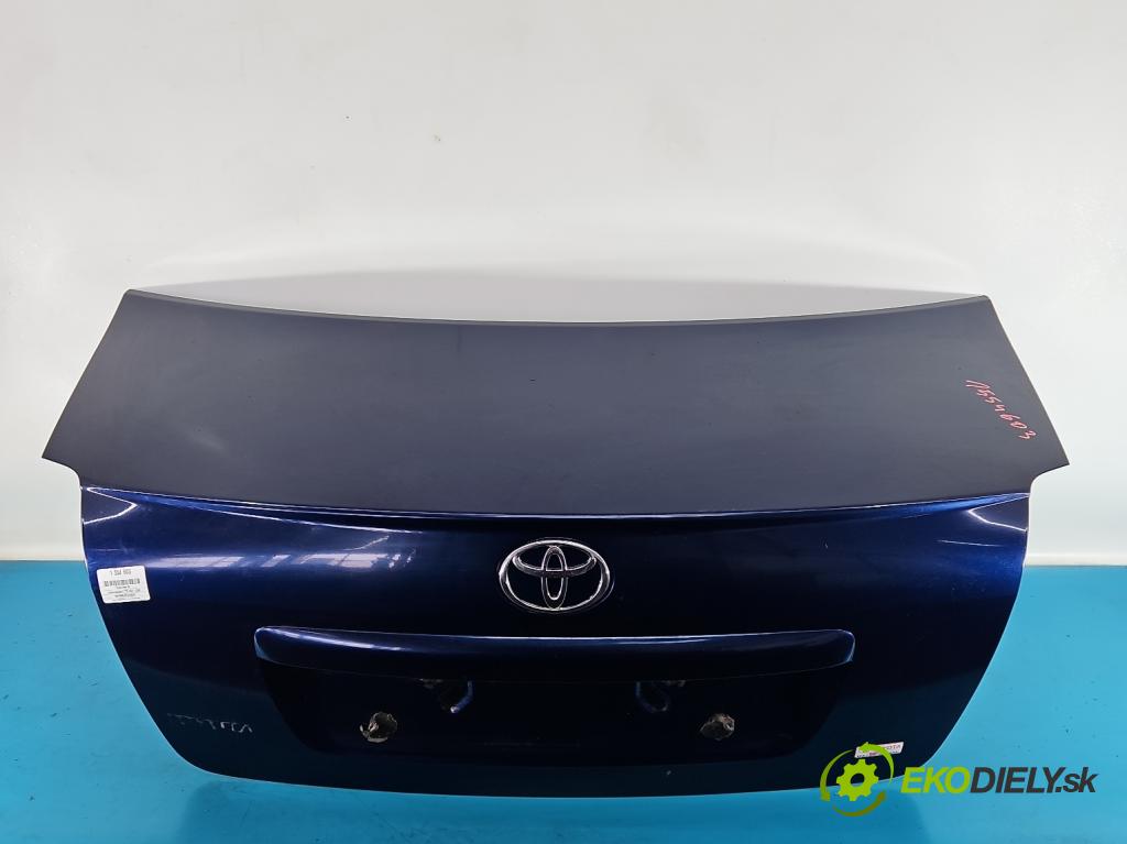 Toyota Avensis II T25 2003-2008 1.8 vvti 129 hp manual 95 kW 1794 cm3 4- zadní kufrové dveře  (Zadní kapota (kufr))