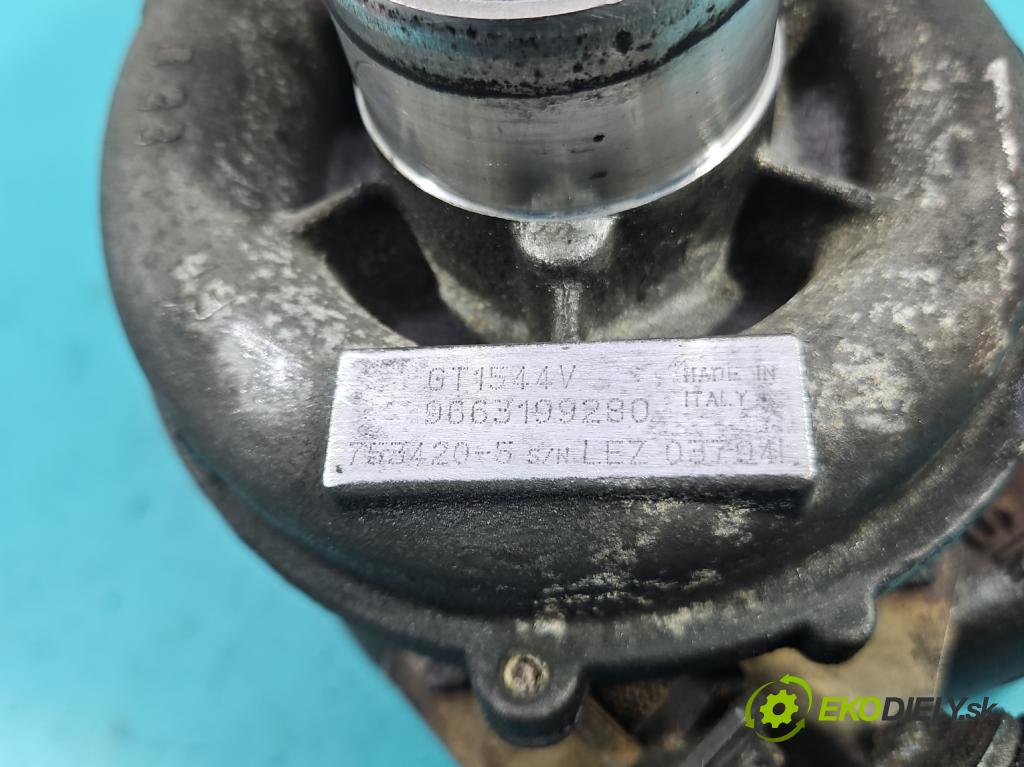 Volvo C30 1.6 hdi 109 HP manual 80 kW 1560 cm3 3- turbodúchadlo, turbo 753420-5 (Turbodúchadlo (kompletné))