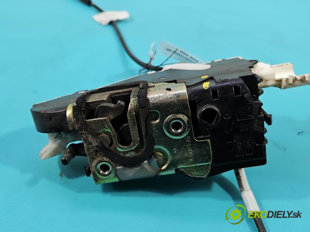 Peugeot 407 2.0 HDI 136 HP manual 100 kW 1997 cm3 5- zámok predné ľavý 9659739880F