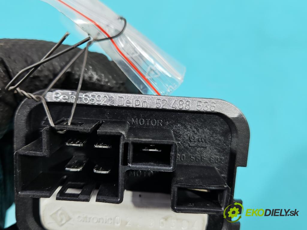 Opel Meriva A 2002-2010 1.8 16V 125 hp manual 92 kW 1796 cm3 5- rezistor 52488536